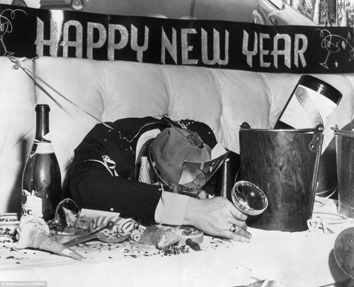 Happy New Year ! New York City, 1935