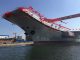 英语热词 | 中国首艘国产航母下水（first home-built aircraft carrier hit the water）