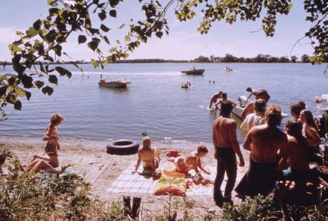 A Day at the Lake, 1970s