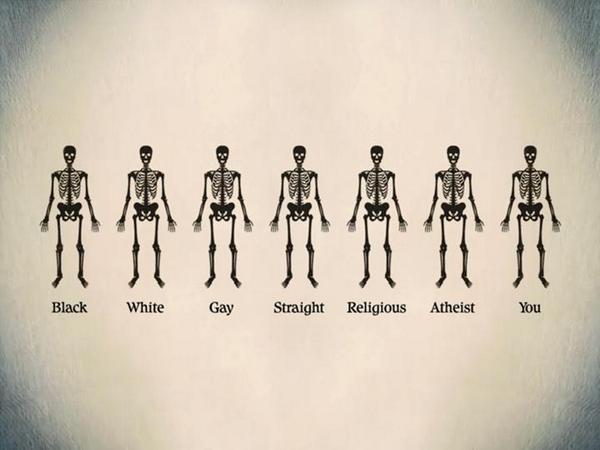 In the end, we are all the same on the inside