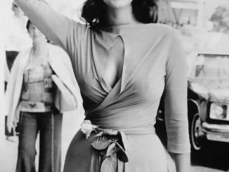 Lynda Carter, the original wonder woman, in the seventies