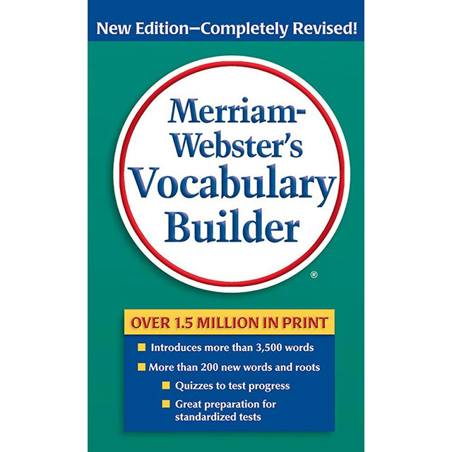 好书推荐 | Merriam-Webster's Vocabulary Builder 韦氏字根词典