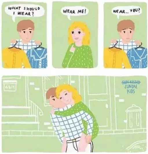英语漫画 | 爱情理应这样真诚简单