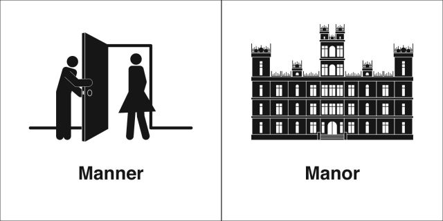 同音异义 | Manner & Manor