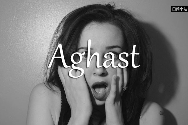 小词详解 | aghast