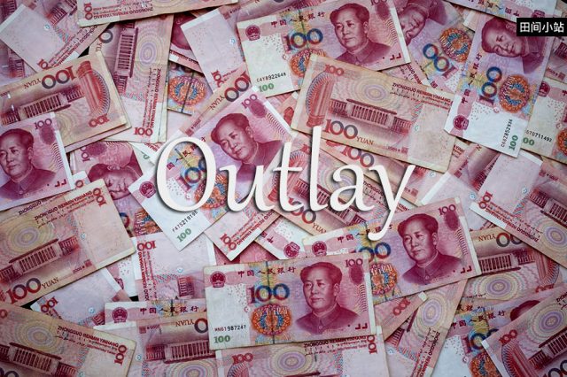 小词详解 | outlay