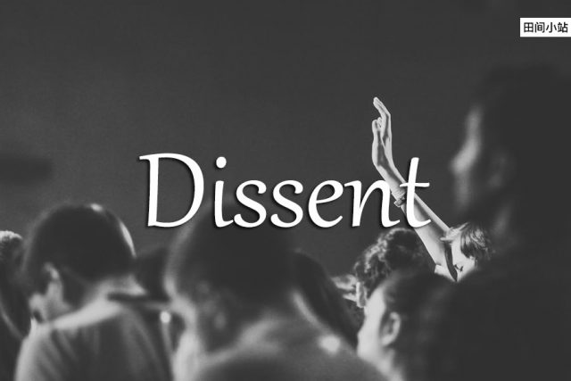 小词详解 | dissent