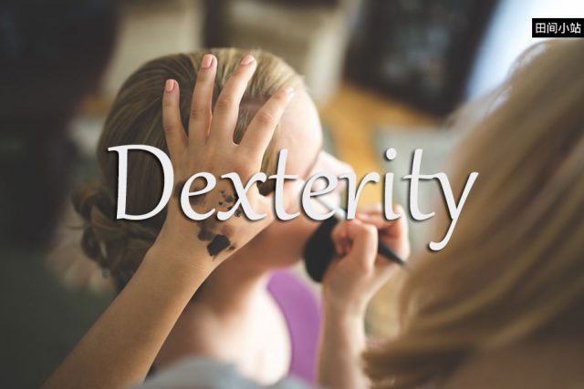 小词详解 | dexterity