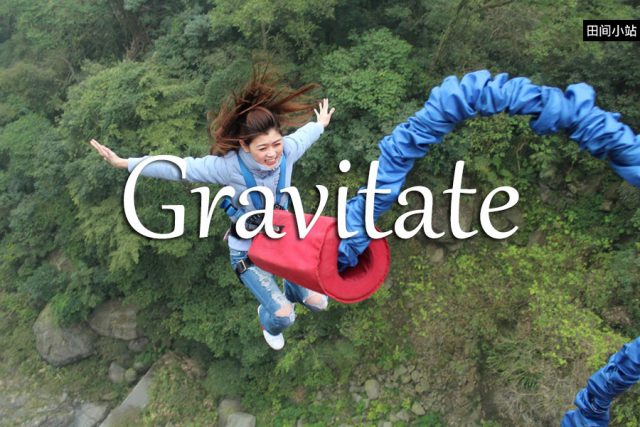 小词详解 | gravitate